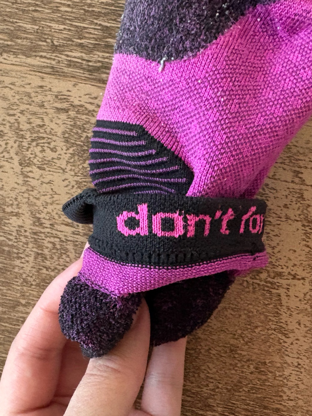 lululemon athletica Purple and Black Low-Cut No-Show Sock - Picture 4 of 6
